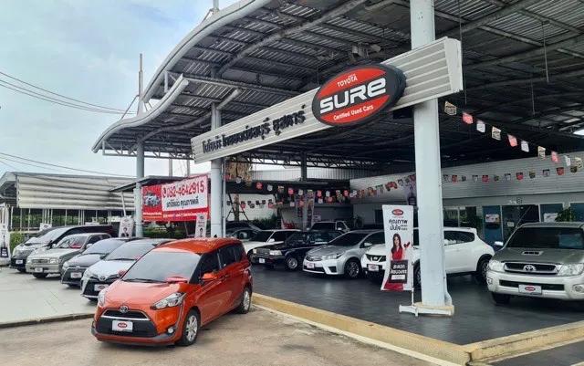 โตโยต้า ไทยยนต์ ชลบุรี ยูสคาร์ สาขาสำนักงานใหญ่ โชว์รูมรถมือสอง